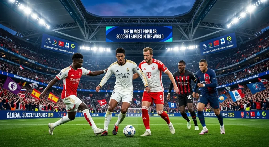 Popular Soccer Leagues of the World