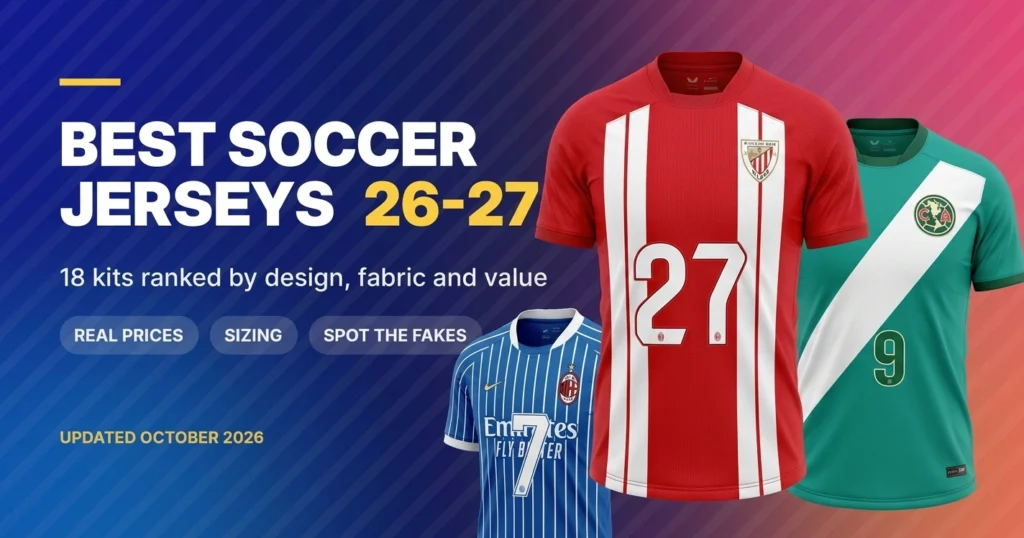 Complete guide on best soccer jerseys of 2026